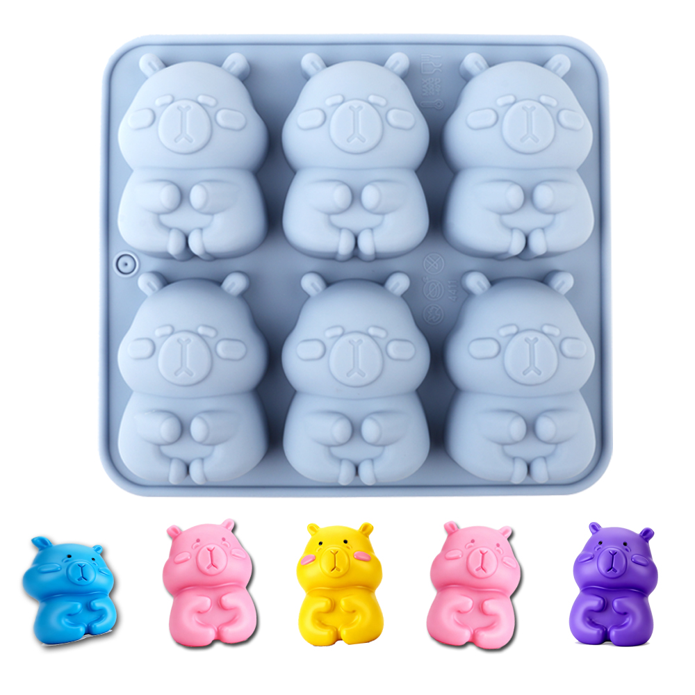 Soap Making Activity - 1 Silicone Cake Mold in the