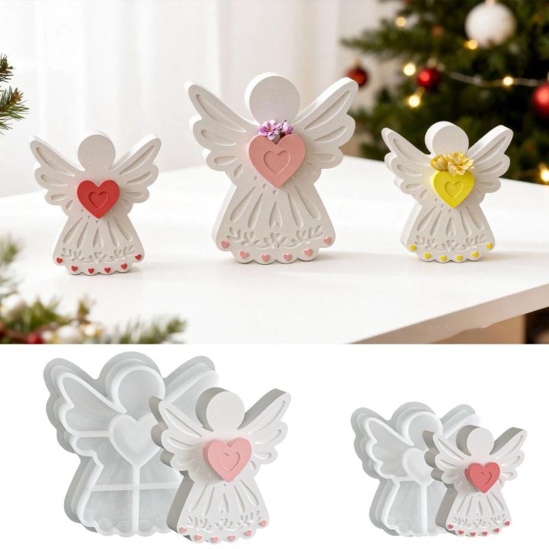Soap Making Kit - Love Angel Gypsum Mold Candle Silicone