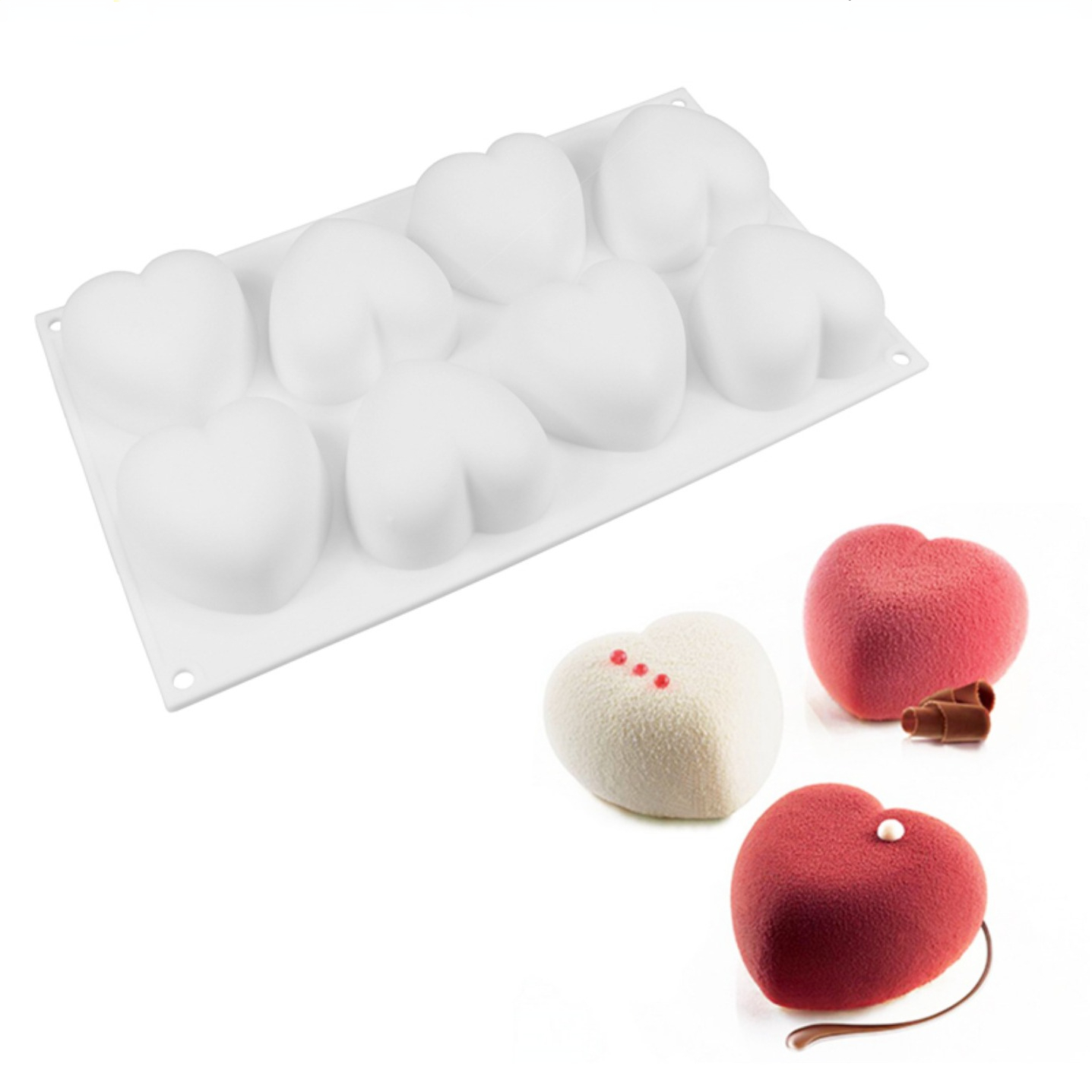 Soap Making Activity - Love Heart Silicone Soap Mold Handmade