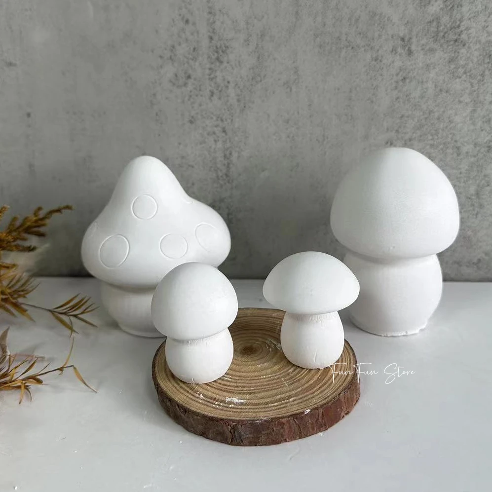 Soap Making For Beginners - 3D Mushroom Candle Silicone Mold Crystal