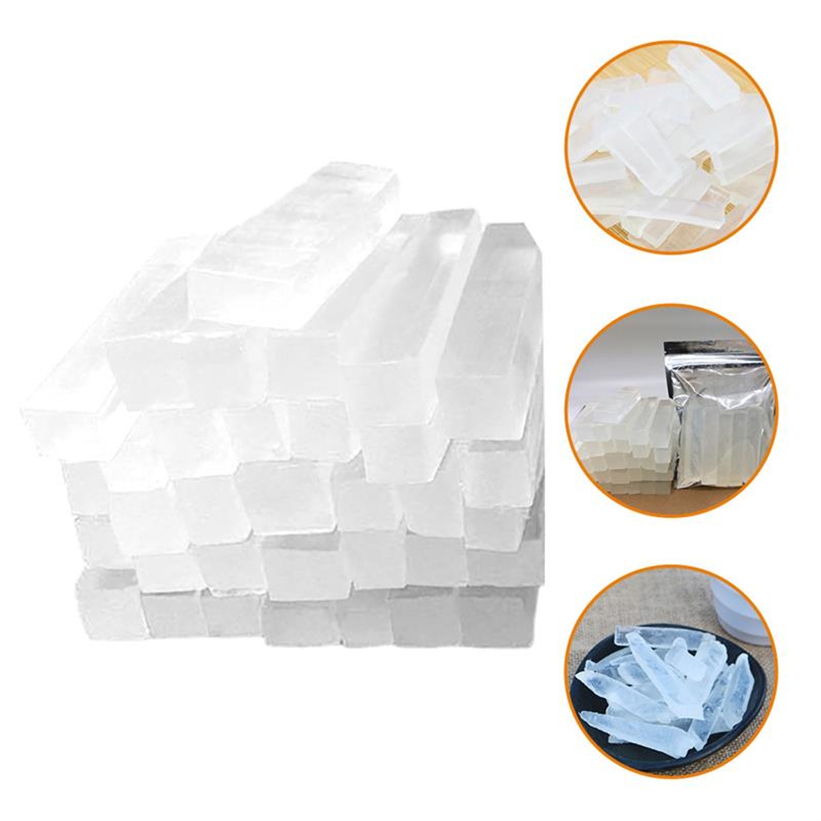 Soap Making Activity - 250G Bag Clear Glycerin Hand Soaps