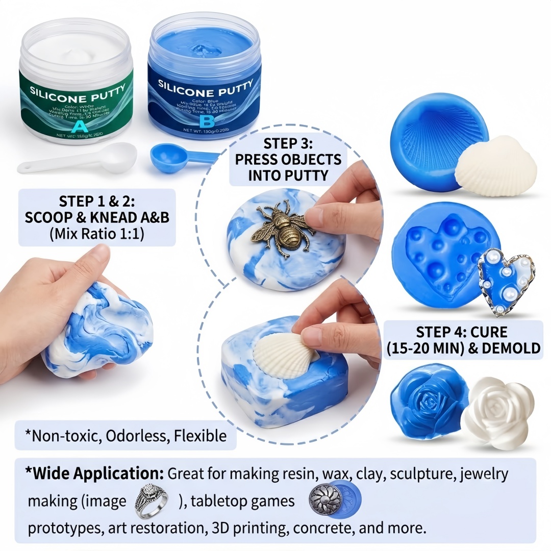 Silicone Putty Mold Making Sup - Soap Making Activity recension och pris