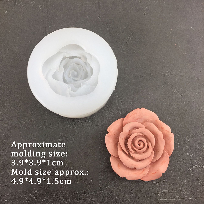 3D Rose Flower Shape Leaf Sili - Soap Making Kit recension och pris