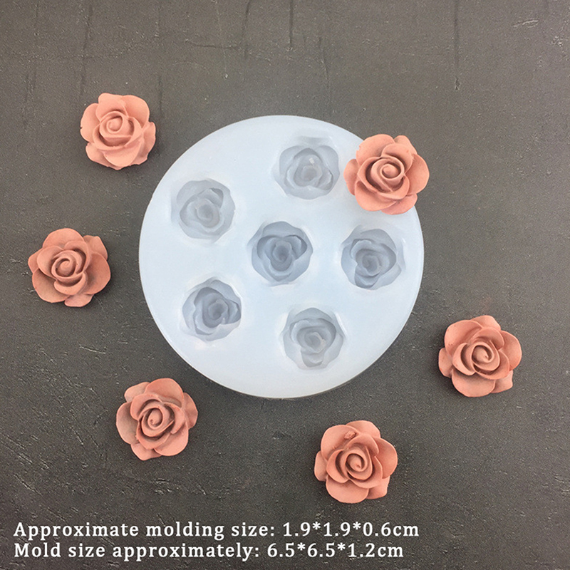 3D Rose Flower Shape Leaf Sili - Soap Making Kit recension och pris