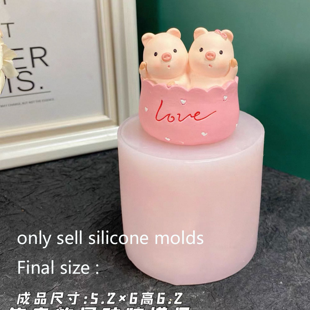 Lucky Pig Silicone Mold Plaste - Soap Making Friends recension och pris