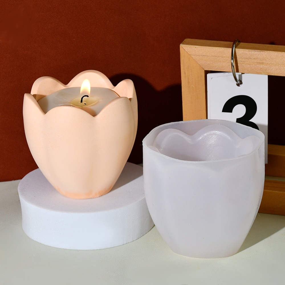 Tulip Candle Holder Silicone M - Soap Making For Beginners recension och pris