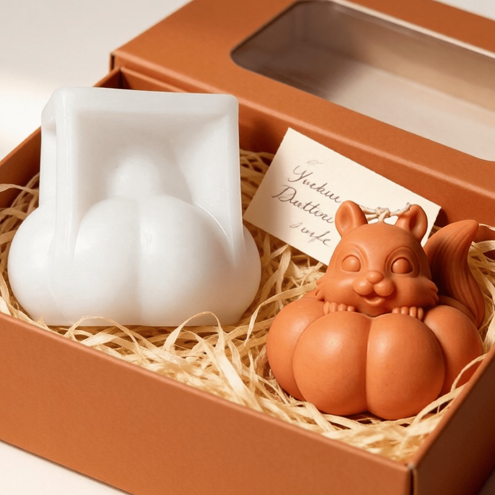 Squirrel Pumpkin Silicone Cand - Soap Making Friends recension och pris