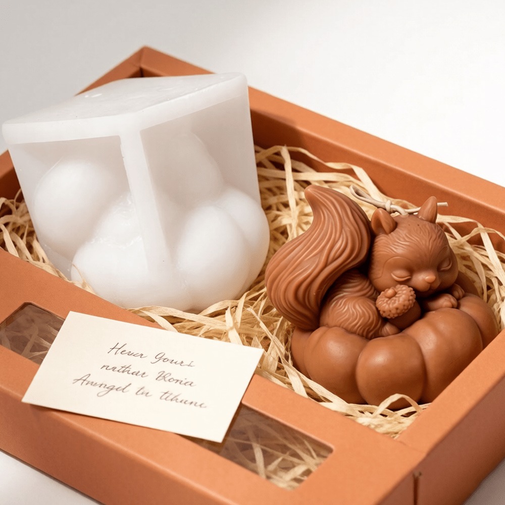 Squirrel Pumpkin Silicone Cand - Soap Making Friends recension och pris