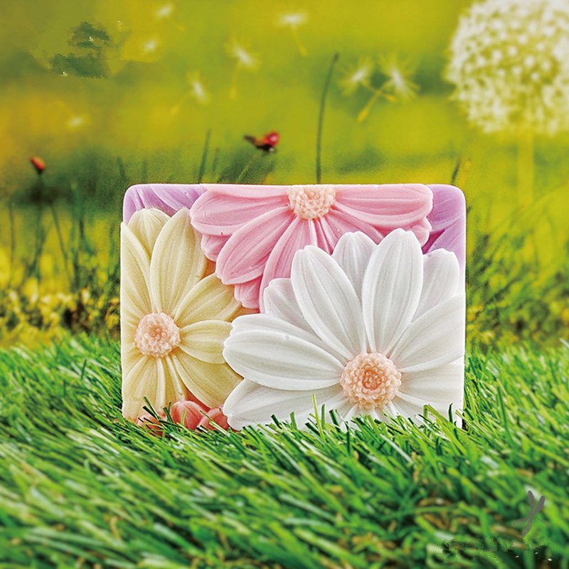 Newest!!!3d Elegant Sunflower  - Soap Making Line recension och pris
