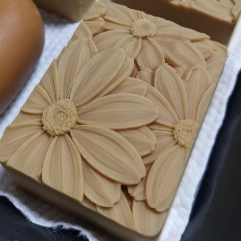 Newest!!!3d Elegant Sunflower  - Soap Making Line recension och pris