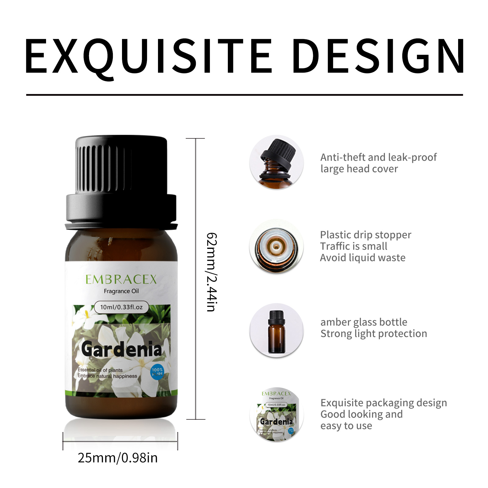 10ml Gardenia Essential Oil Ma - Soap Making Friends recension och pris