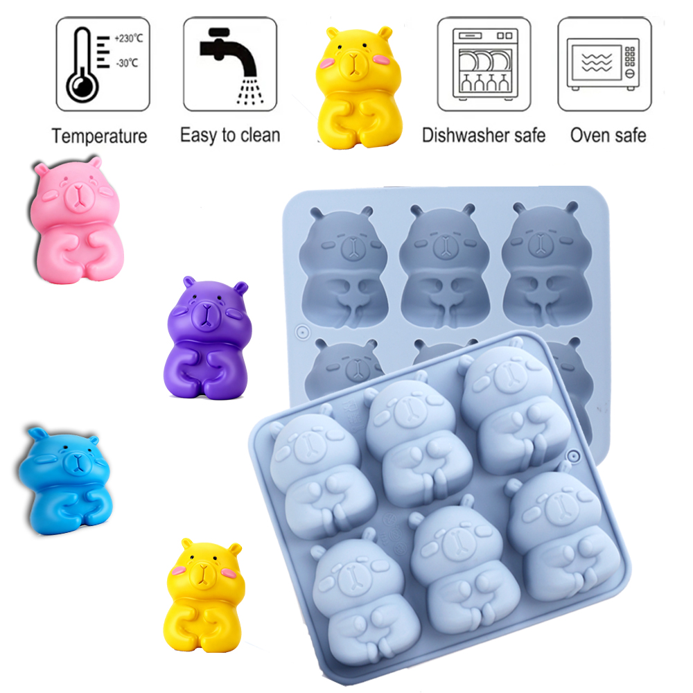 1 Silicone Cake Mold in the Sh - Soap Making Activity recension och pris