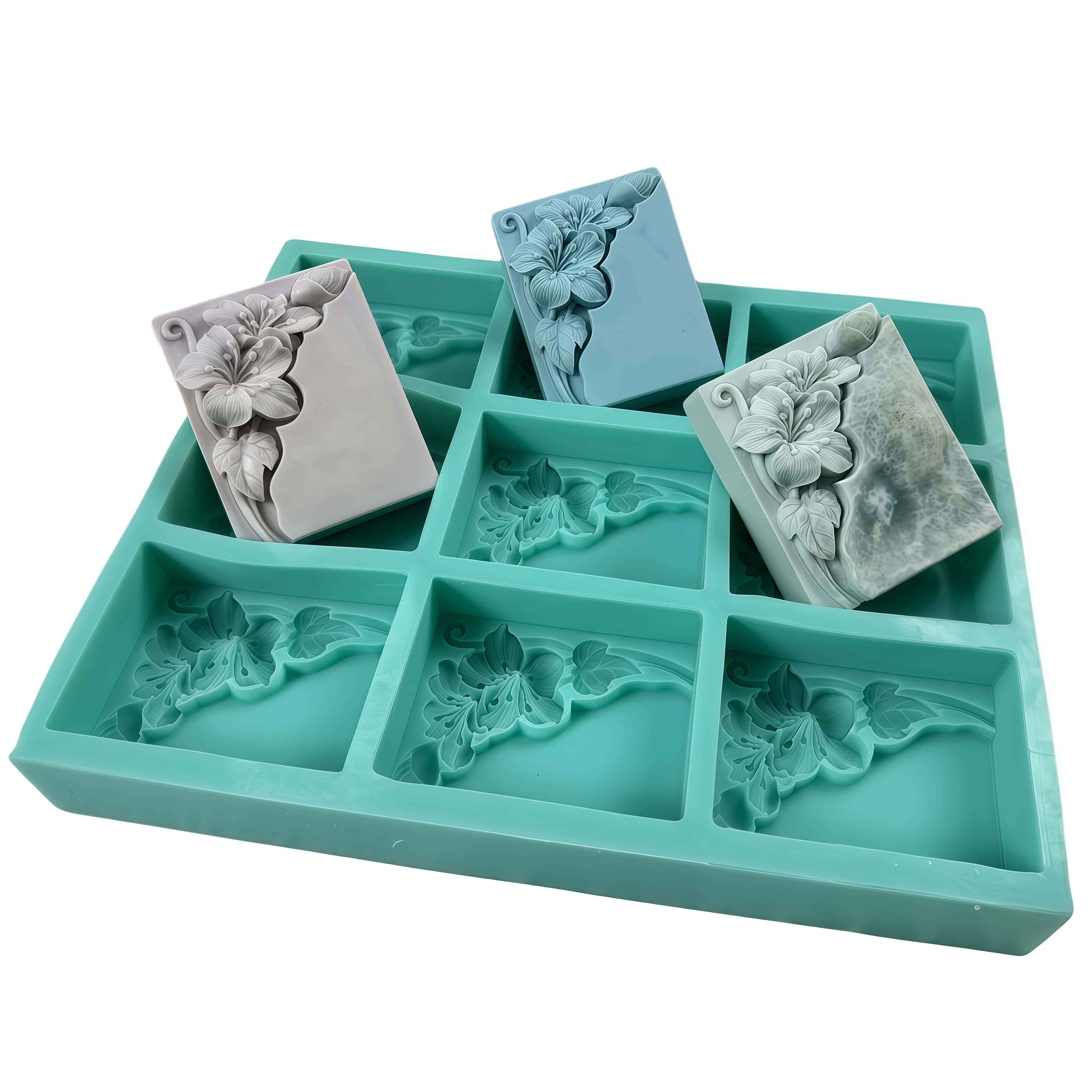 9 Cavities Tung Flower Soap Mo - Soap Making Line recension och pris