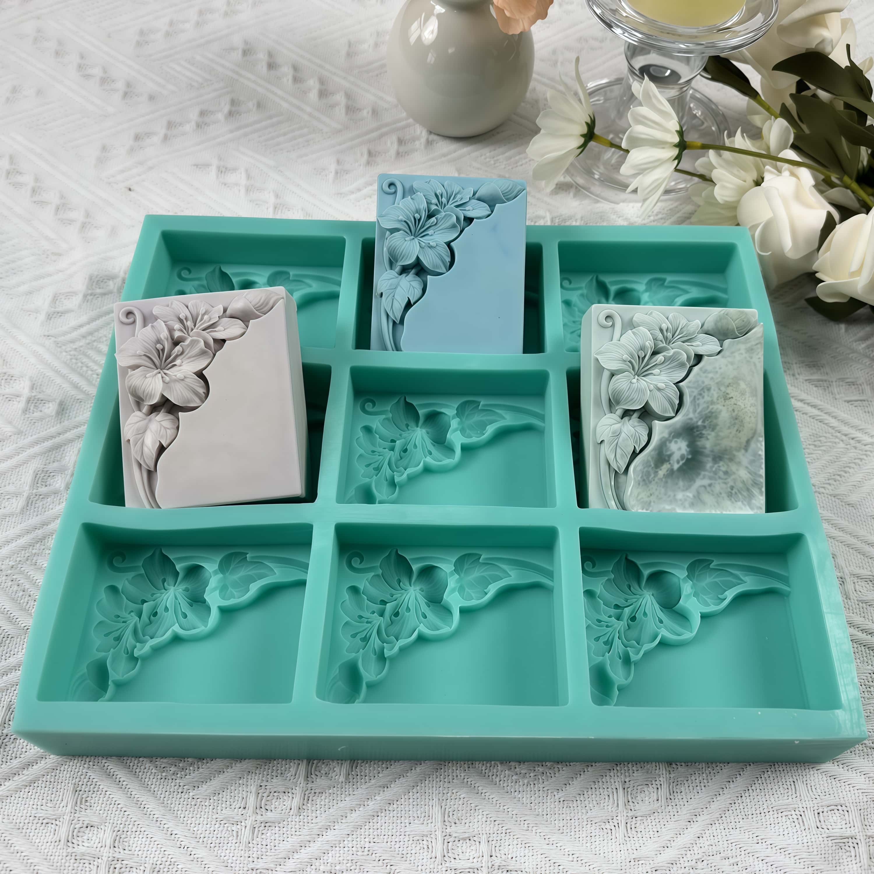 9 Cavities Tung Flower Soap Mo - Soap Making Line recension och pris