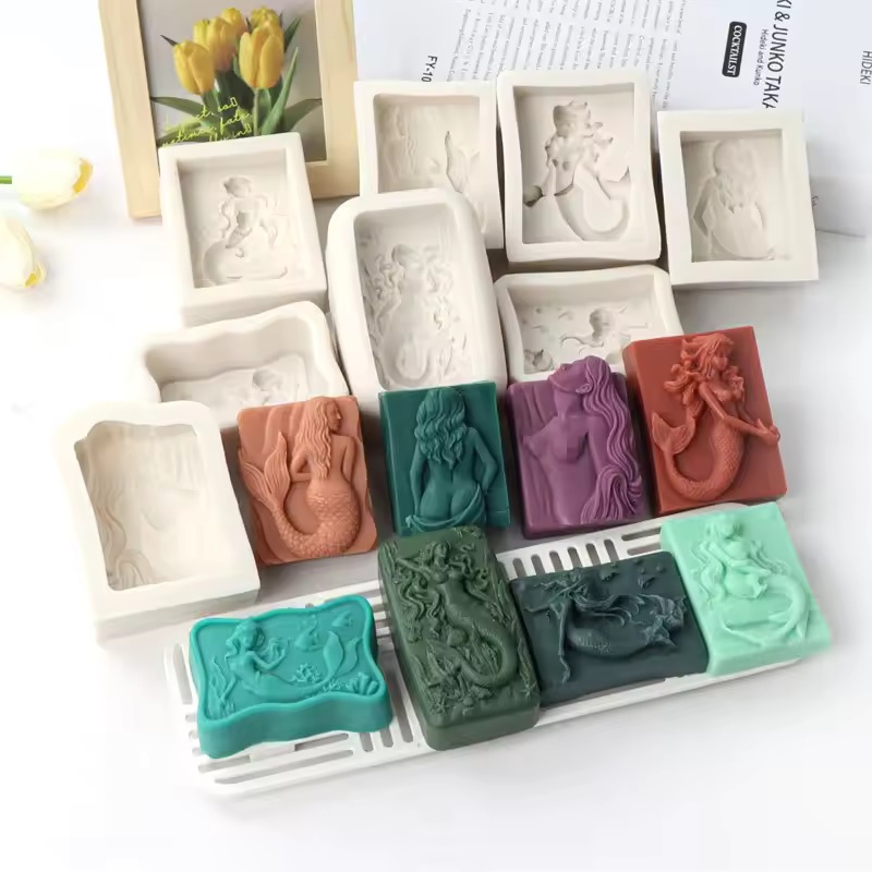 Rectangle Ocean-Style 3D Merma - Soap Making For Beginners recension och pris