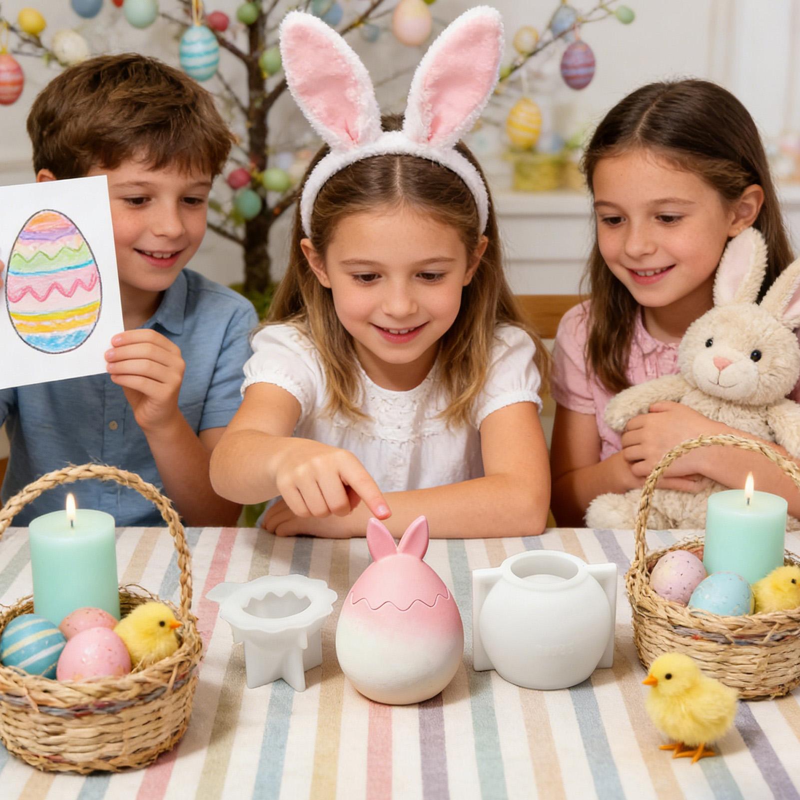 Easter Egg Molds 3D Silicone B - Soap Making Friends recension och pris