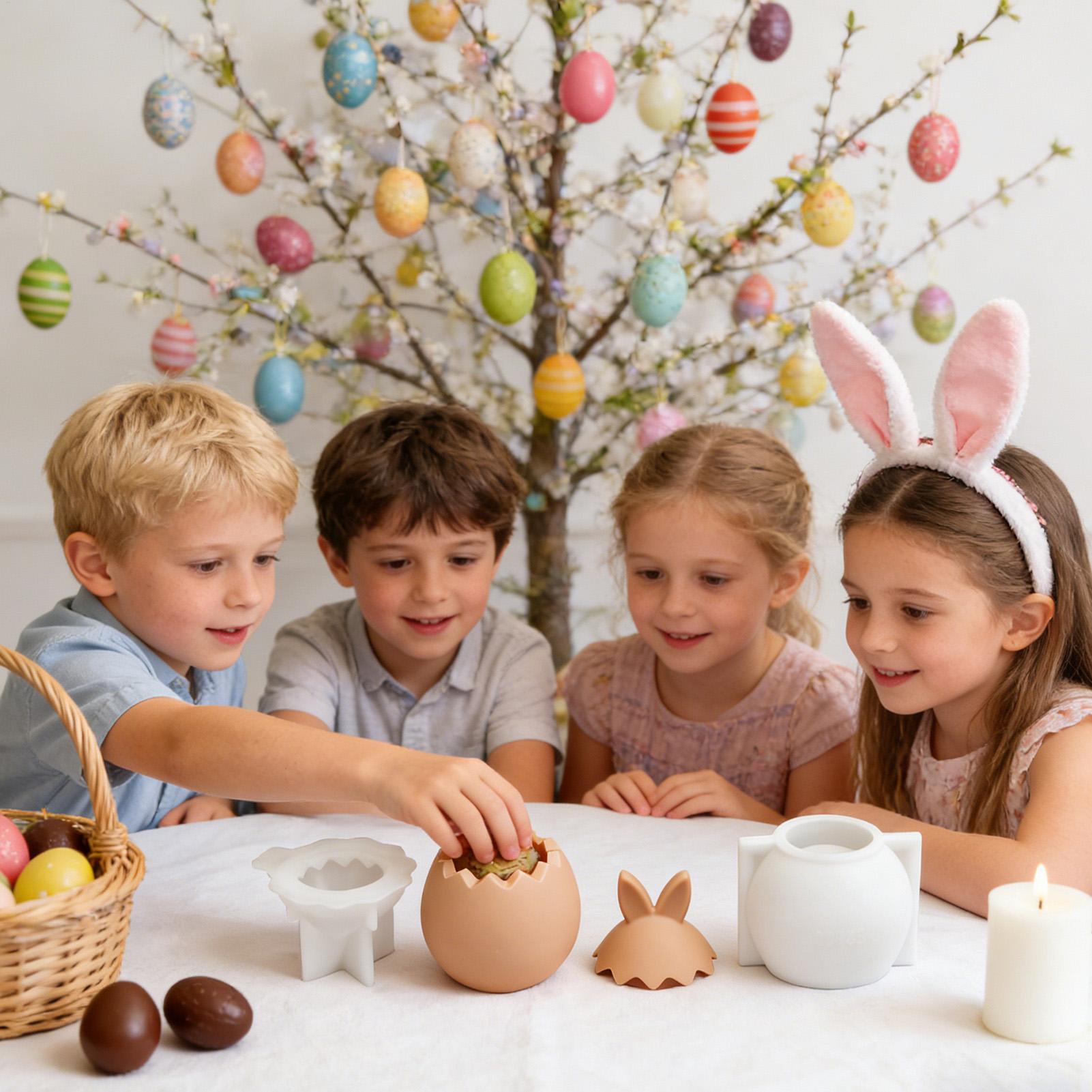 Easter Egg Molds 3D Silicone B - Soap Making Friends recension och pris