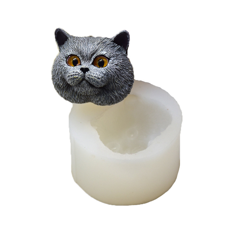 Silicone Mold Short-haired Cat - Soap Making Kit recension och pris