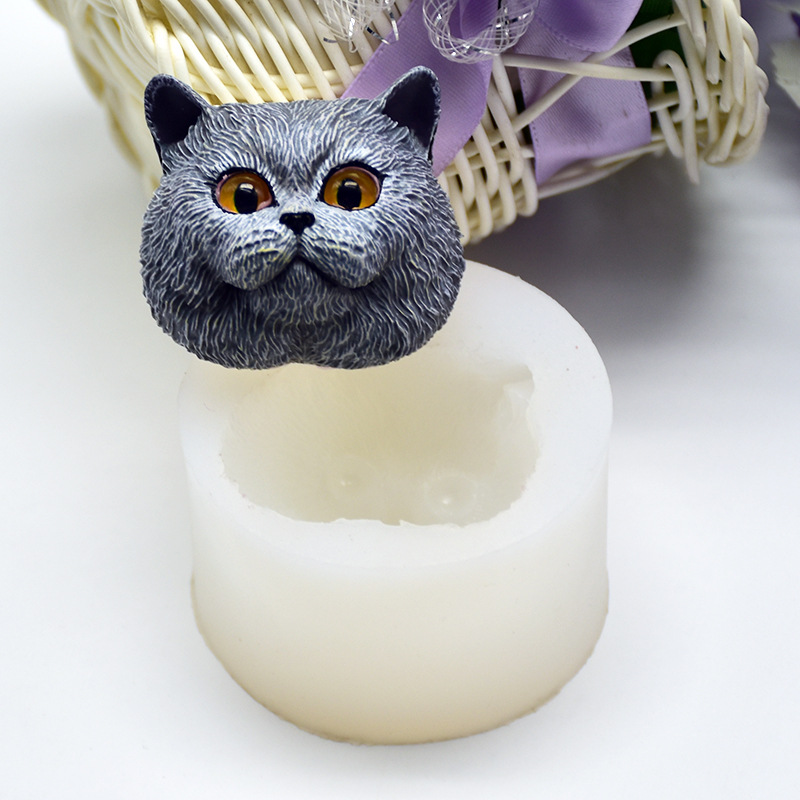 Silicone Mold Short-haired Cat - Soap Making Kit recension och pris