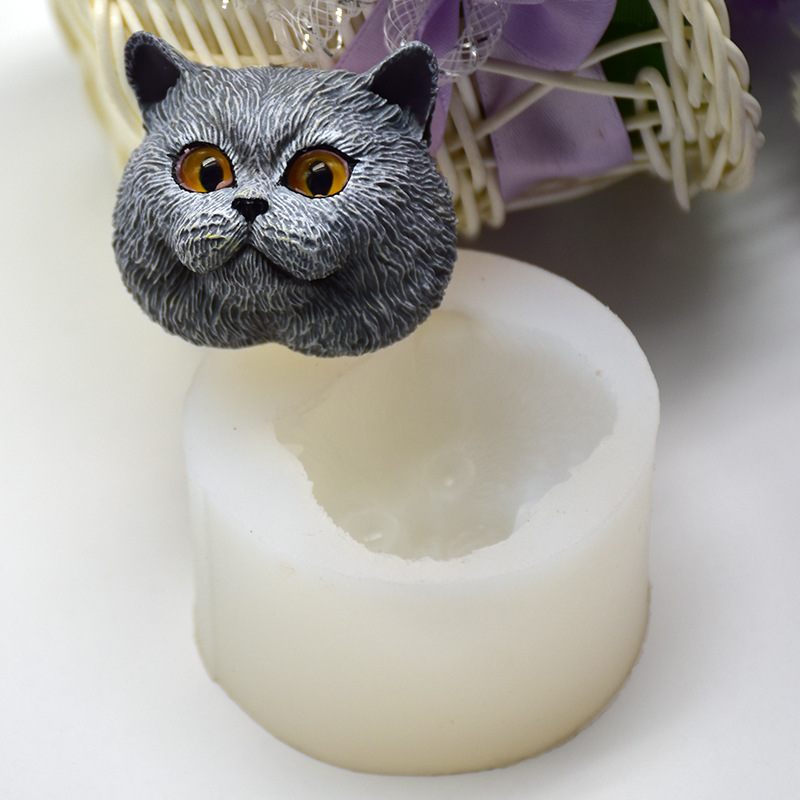 Silicone Mold Short-haired Cat - Soap Making Kit recension och pris