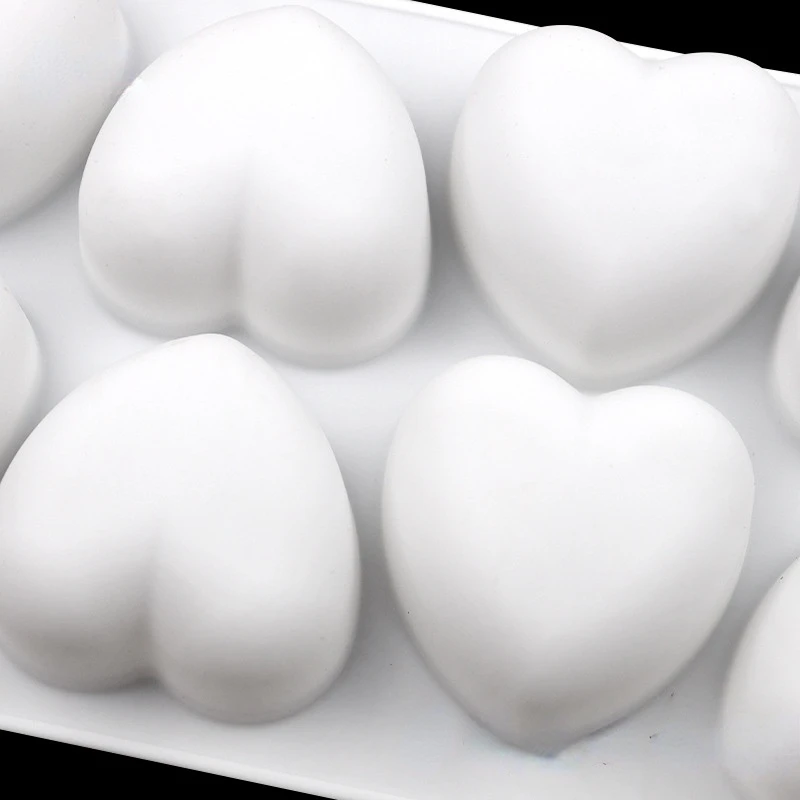 Love Heart Silicone Soap Mold  - Soap Making Activity recension och pris