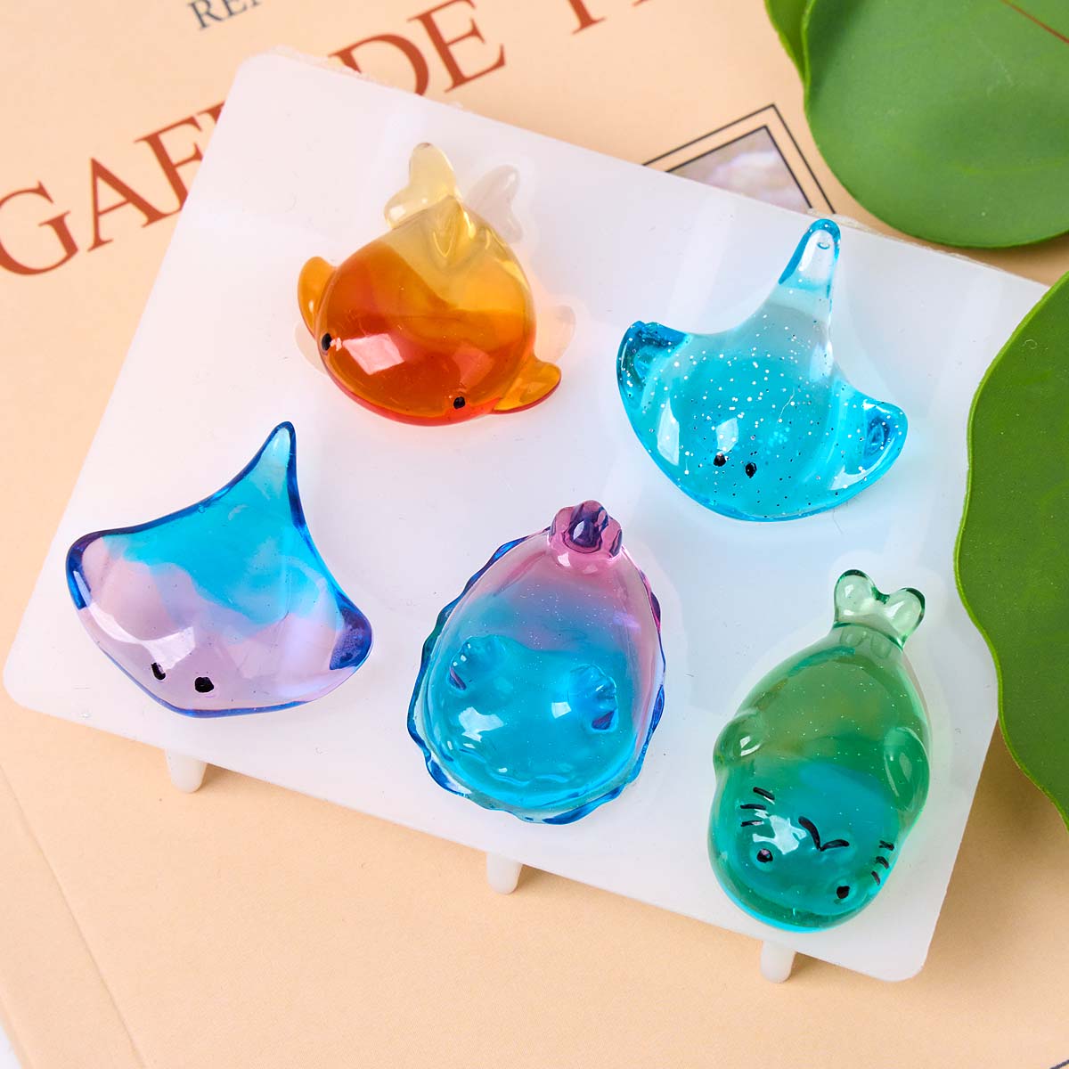 3D Healing Kawaii Manta Ray Wh - Soap Making Kit recension och pris