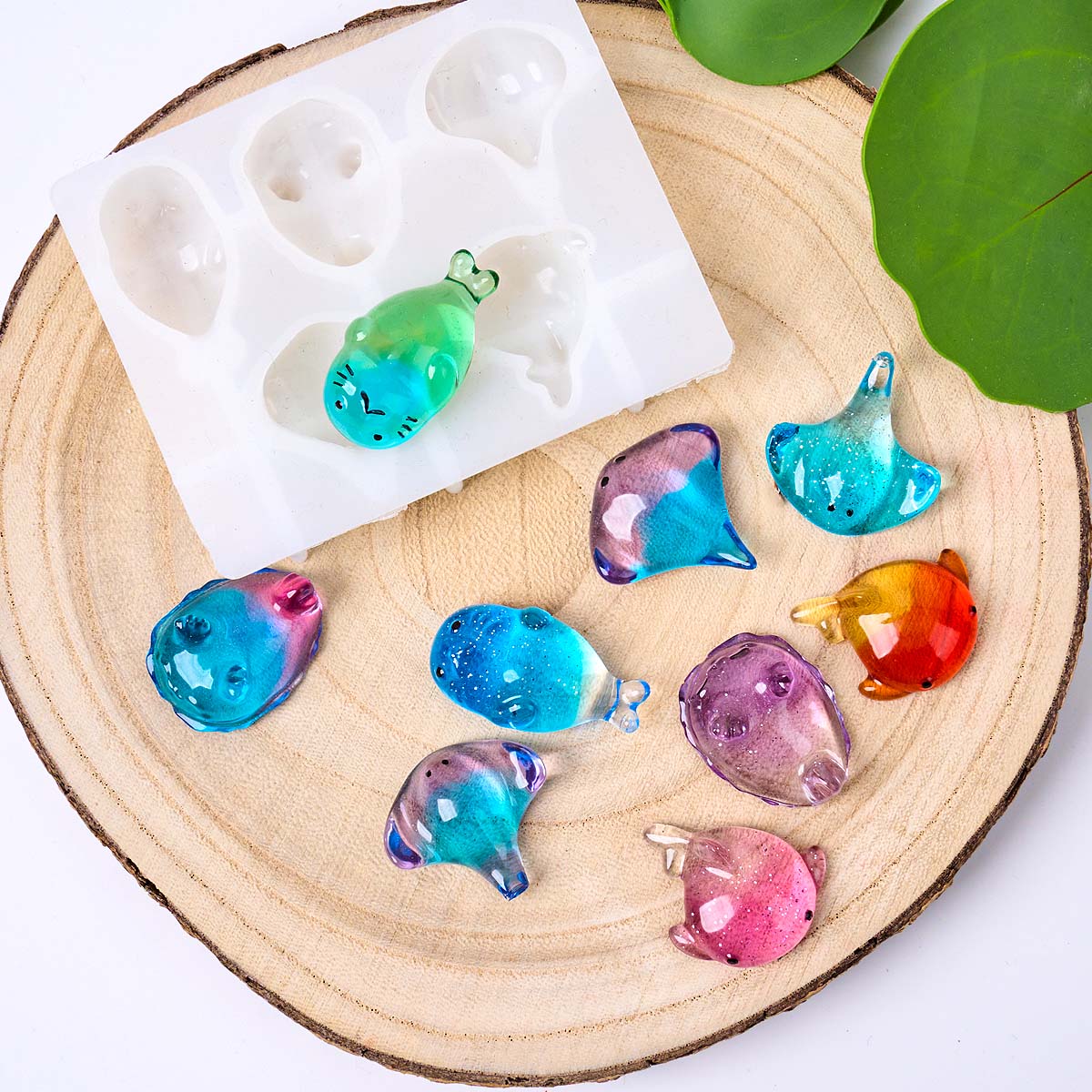 3D Healing Kawaii Manta Ray Wh - Soap Making Kit recension och pris