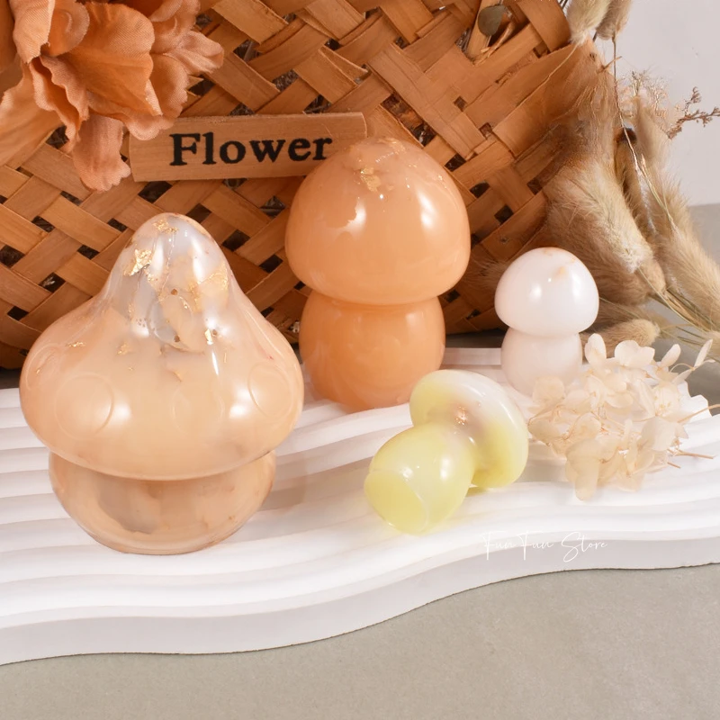 3D Mushroom Candle Silicone Mo - Soap Making For Beginners recension och pris