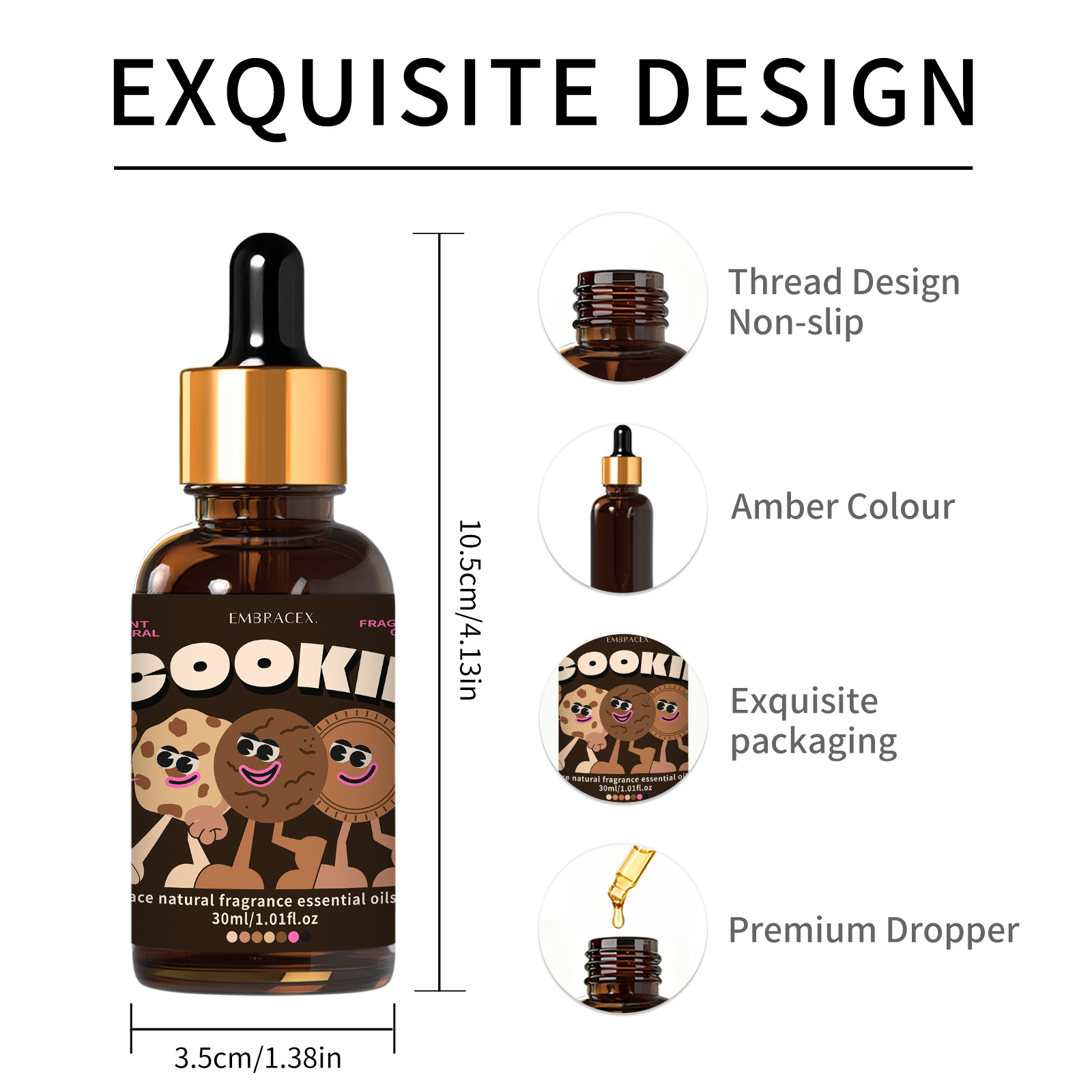 30ml Cookie Essential Oil Skin - Soap Making Friends recension och pris