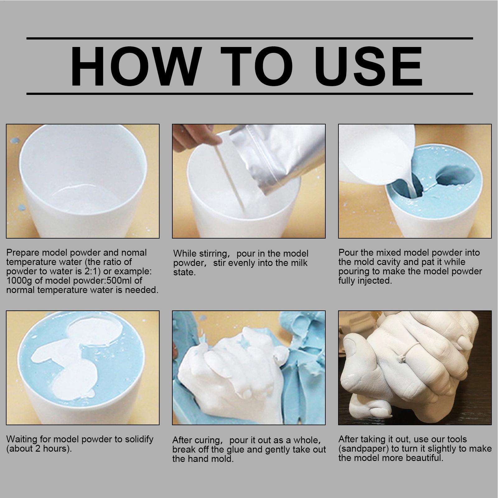 Baby Hand And Foot Casting Kit - Soap Making Kit recension och pris