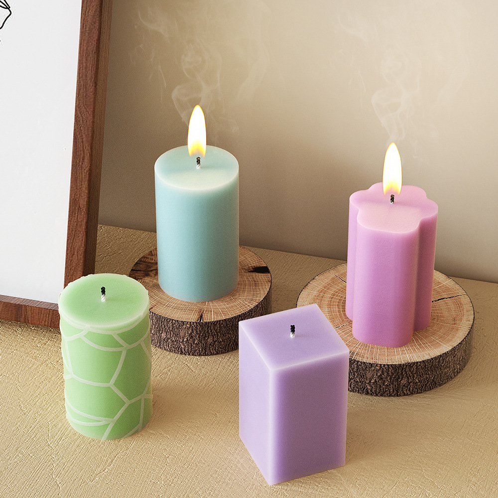 Geometry Column Silicone Mold  - Soap Making For Beginners recension och pris