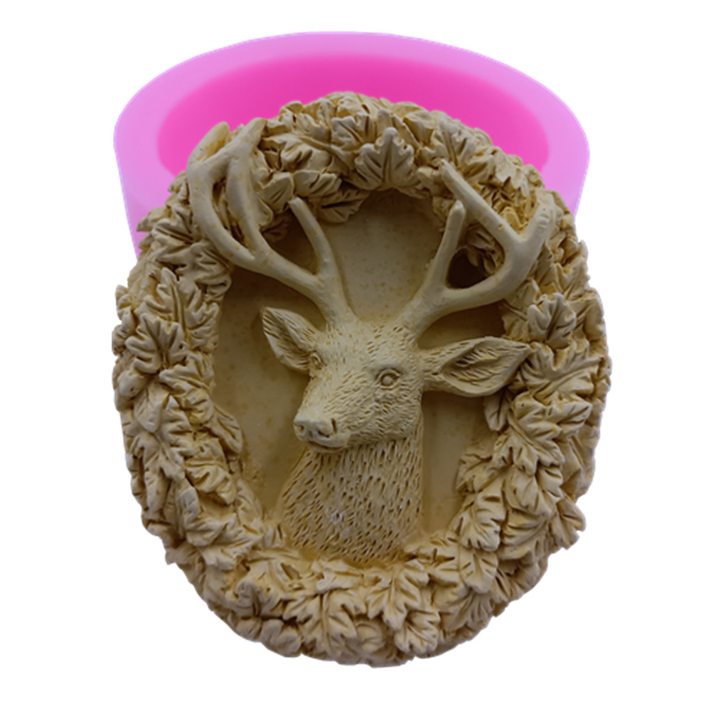 Deer Design Soap Silicone Mold - Soap Making Line recension och pris