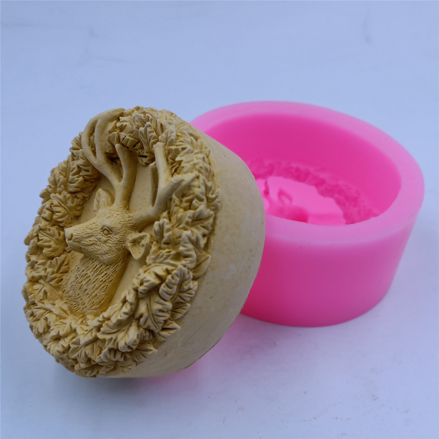 Deer Design Soap Silicone Mold - Soap Making Line recension och pris