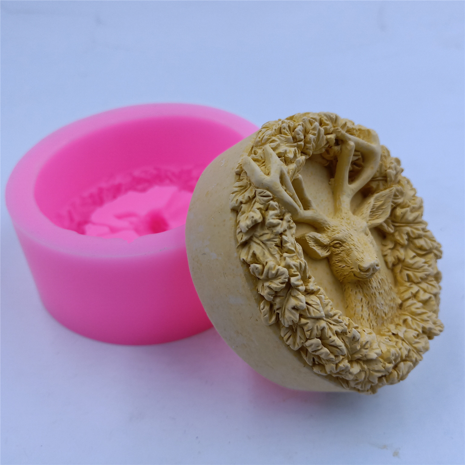 Deer Design Soap Silicone Mold - Soap Making Line recension och pris