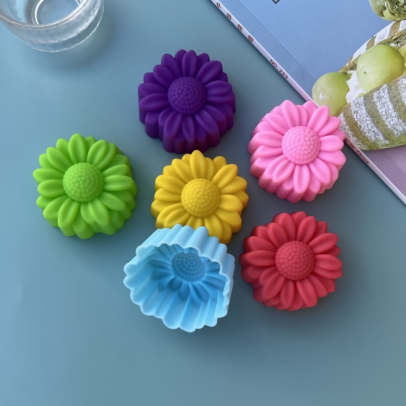6 Pcs Set Non-Stick Flower Des - Soap Making Kit recension och pris