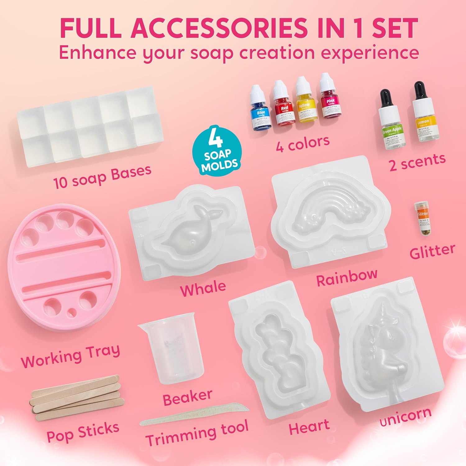 JOYFY Unicorn Soap Making Kit  - Soap Making Activity recension och pris