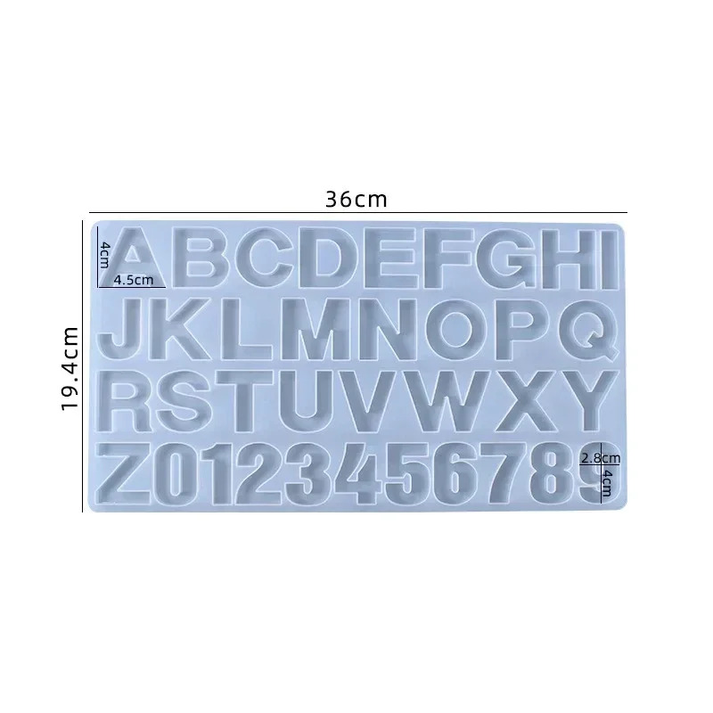 1pc/2pcs/3pcs LettersAtoZ，Numb - Soap Making Activity recension och pris