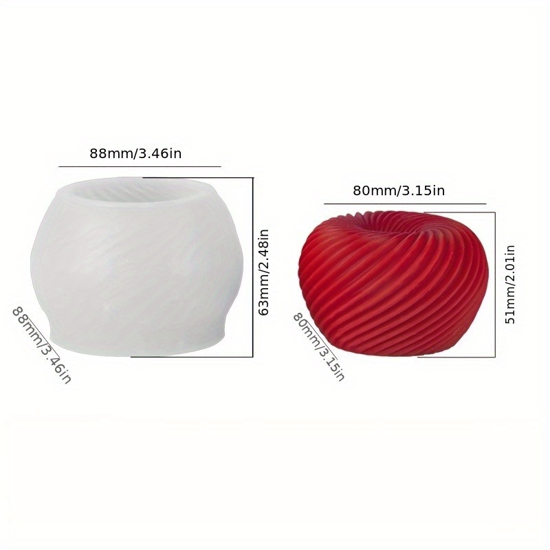 A trendy red apple silicone mo - Soap Making Kit recension och pris