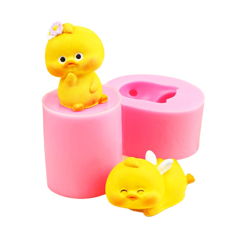3D Smile Duck Silicone Candle  - Soap Making For Beginners recension och pris