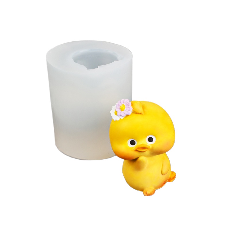 3D Smile Duck Silicone Candle  - Soap Making For Beginners recension och pris