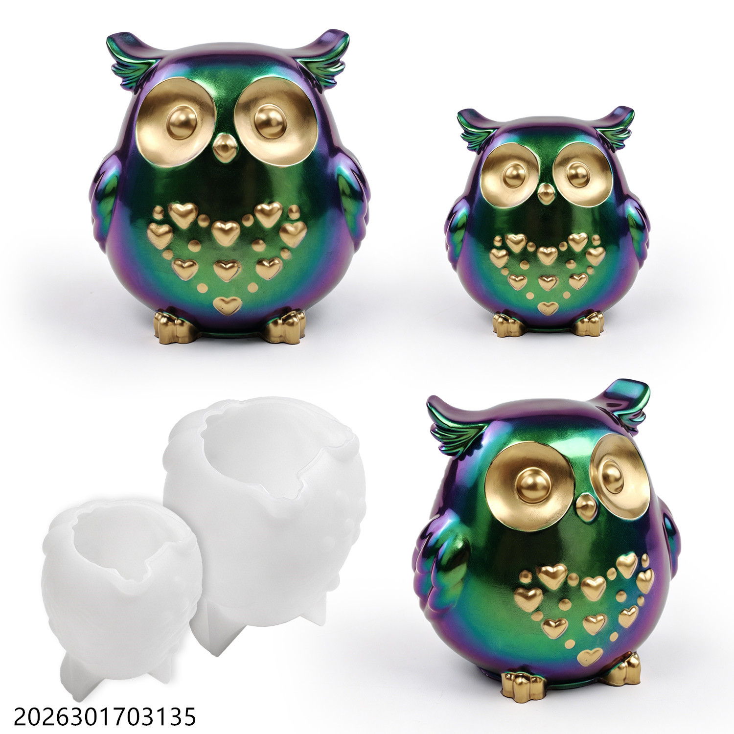 Owl Silicone Mold 3D Bird Shap - Soap Making Kit recension och pris