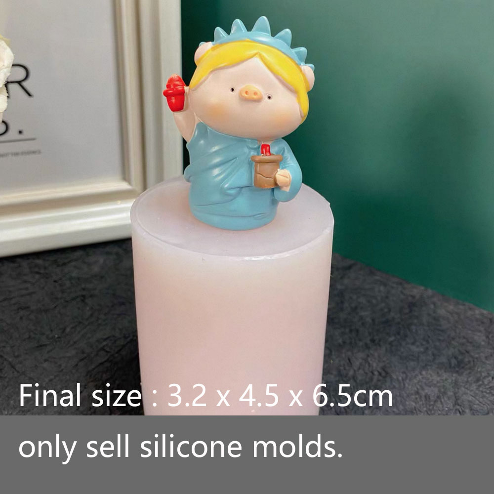 Lucky Pig Silicone Mold Plaste - Soap Making Friends recension och pris