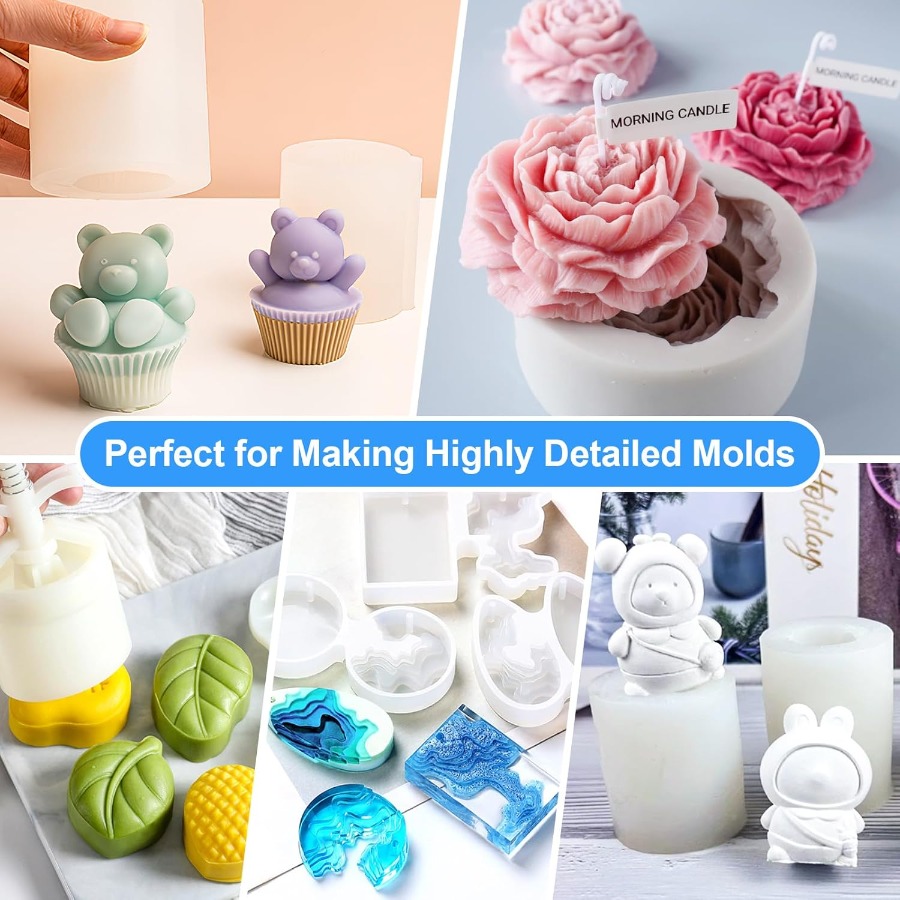 Silicone Mold Making Kit, 38.8 - Soap Making Kit recension och pris