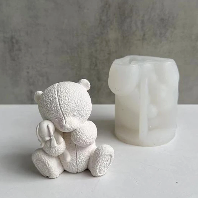 Woven Bear Candle Silicone Mol - Soap Making For Beginners recension och pris