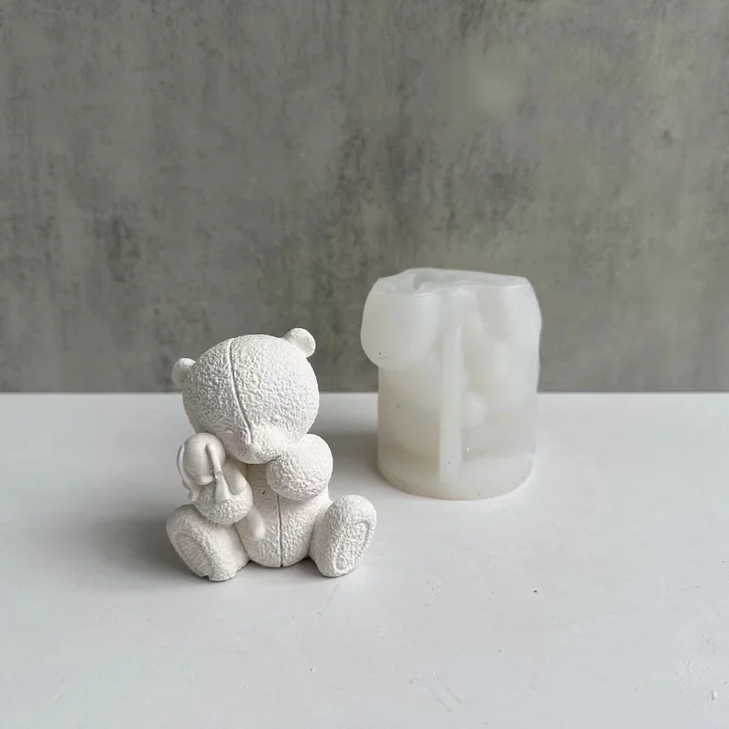 Woven Bear Candle Silicone Mol - Soap Making For Beginners recension och pris