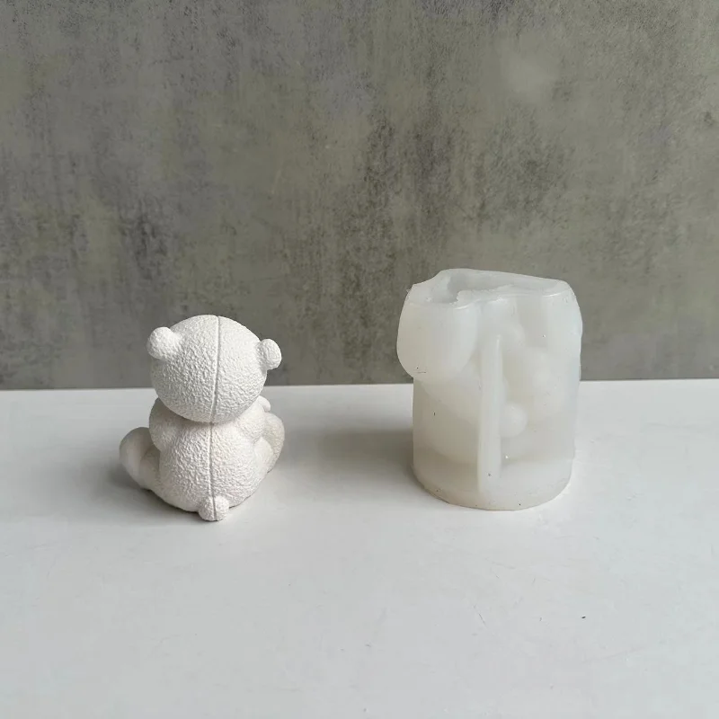 Woven Bear Candle Silicone Mol - Soap Making For Beginners recension och pris