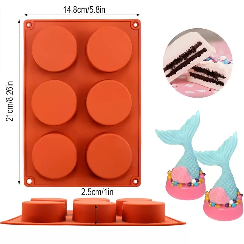 Round Silicone Soap Mold DIY H - Soap Making For Beginners recension och pris